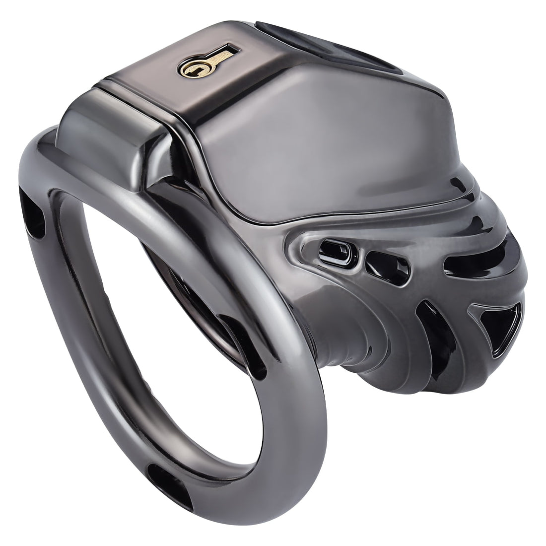 Nautilus Platinum Estim Chastity Cage