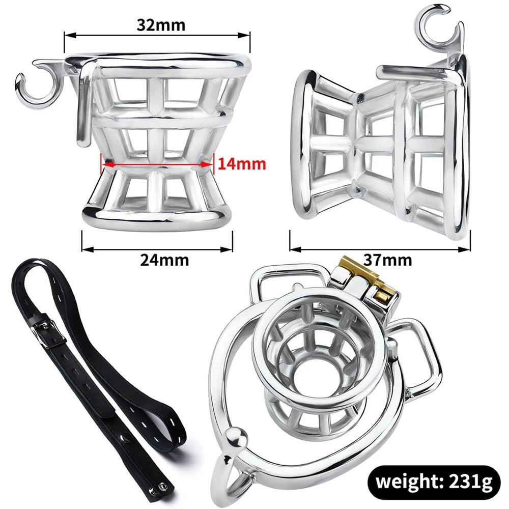 Comfortable Strap On Belt Reverse Innie Cage