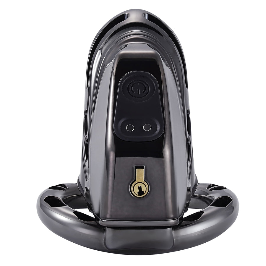 Nautilus Platinum Estim Chastity Cage