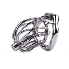 Experience the ultimate progression in intimacy with our small. Crafted from stainless steel, it includes two keys one for your keyholder's necklace, one to keep safely in the house. Discreet and comfortable, even your neighbor won't suspect your secret.