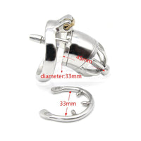 Painful Sounding Pleasure Steel Urethral Chastity