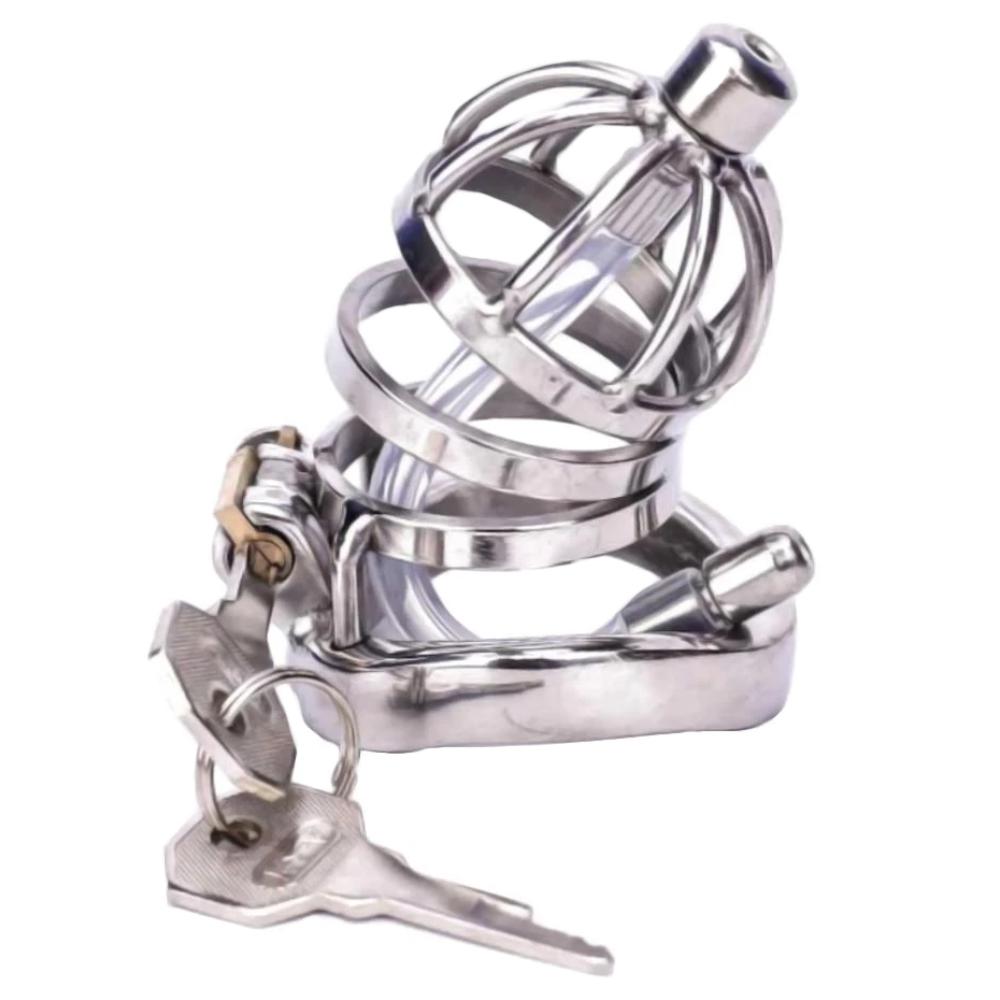 Permanent Catheter Chastity Cage