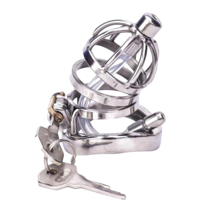 Experience the truth of ultimate control with our small cage the Merciless Chastity Enforcer. Share your thoughts, ask questions, and explore new experiences. This device brings your fantasies to life.
