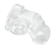 Immerse yourself in the realm of chastity with the Iron Maiden Plastic cage. Enhance your maiden chastity journey with transparent design and internal barbs on your cock. Perfect for sissy training, travel-friendly with discreet wear.