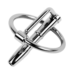 Experience the ultimate in control with our chastity kit stainless steel. This high-quality metal device fits securely over your penis, preventing unwanted arousal over time. Designed to prevent shrinking, shrinkage, and atrophy, it enhances your experience and ensures comfort.