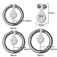 Inverted Flat Chastity Cage