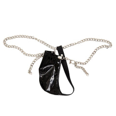 Unleash your inner alpha with our Chain Gang Male Chastity Belt Underwear. Perfect for Friday night dance roles or spicing up intimate moments, this belt, paired with heels, lets you transform into a seductive stripper and ignite passion anew.