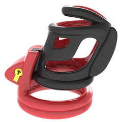 Embrace your first chastity lock-up with our sissy cage. Designed for maximum comfort, it prevents pinching and allows easy sliding. Open design makes hygiene possible during showers, while maintaining discreet outward appearance.