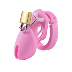 Delve into chastity with our silicone kit, blending comfort and control. Inspired by the origin of chastity devices, it offers a clear, discreet fit, unlike heavy metal counterparts. Capture possible shots of your journey, enhancing every page of your unique book.