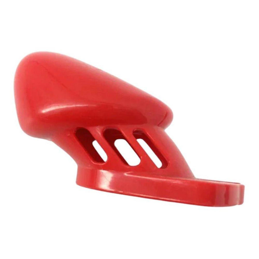 Little Red Silicone Cock Cage Restraint