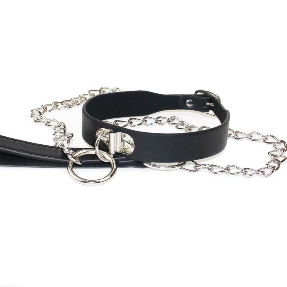 Bad Boy Sub Collar with Leash