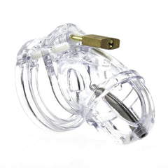The Permanent Punisher delivers the biggest thrill with a vice-like grip, combining a urethral sound and transparent cage sounding. Its triple security ensures effective control over desires, acting as an uncompromising punisher.